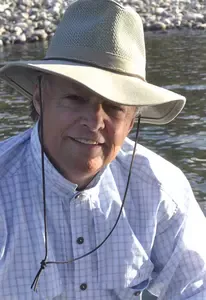 Skip Morris on the Columbia River