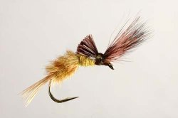 Morris Emerger, Green Drake Collector's Fly tied by Skip Morris