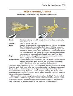 The Salmonfly Guide to the Dream Hatch of the West