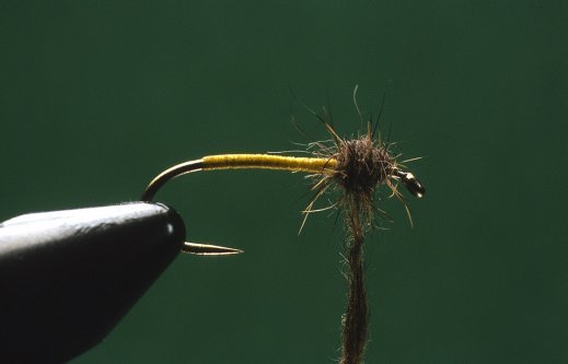 Partridge and Yellow, tying Step 2