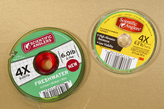 Fluorocarbon vs regular Tippet
