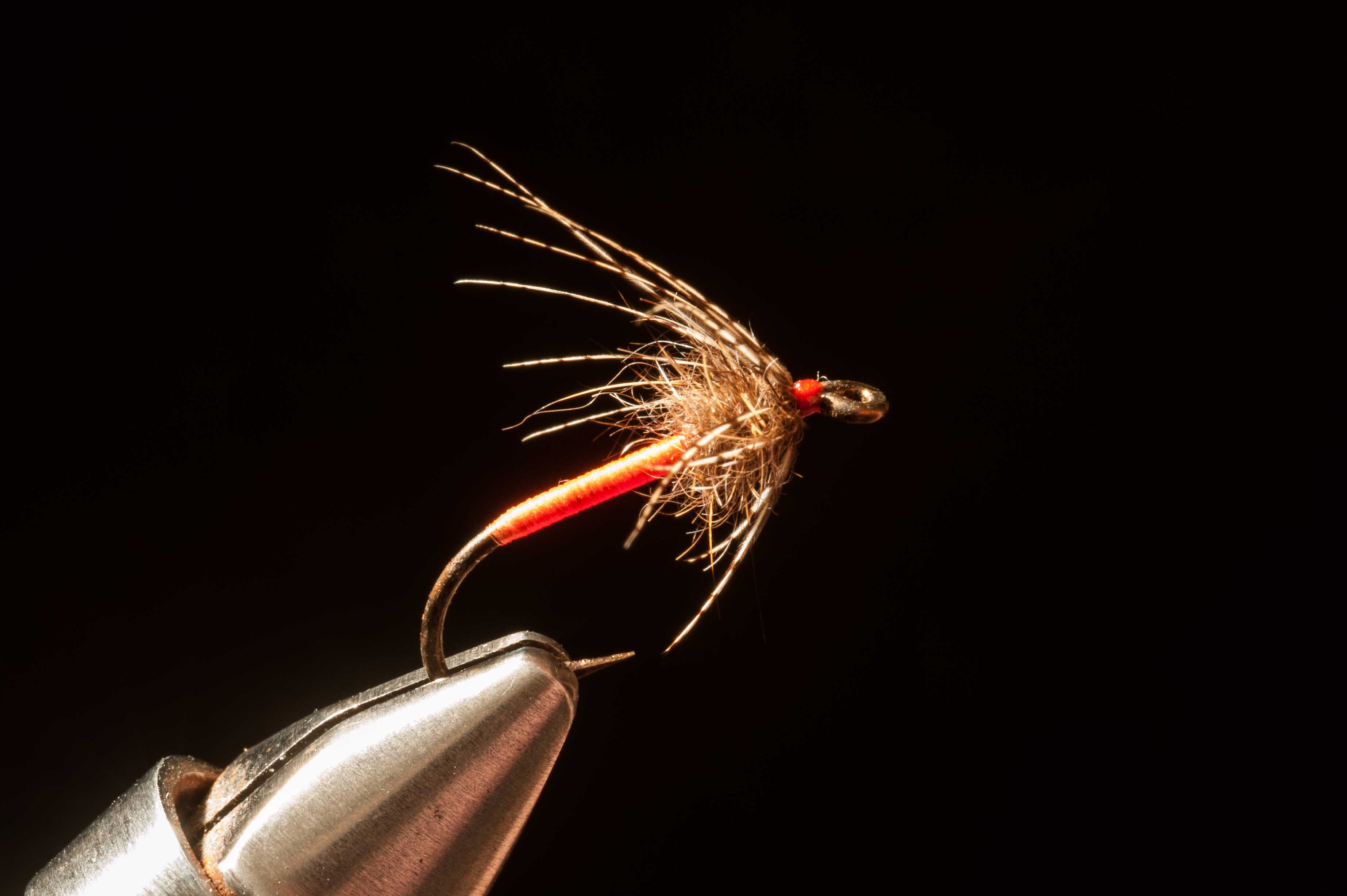 Skip's Third Thursday Flies, No. 10, Partridge and Orange