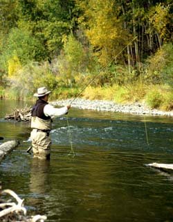 Fly Fishing with a Nymph Imitation